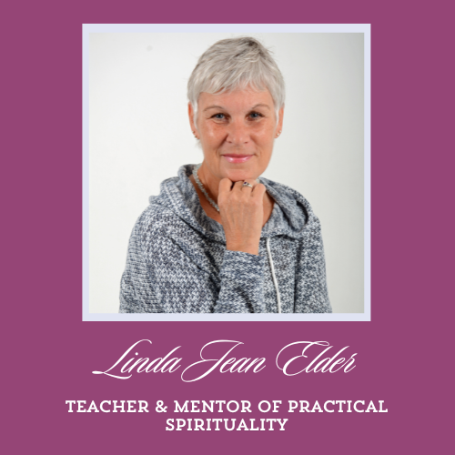 Photo of Linda Jean Elder who is a teacher and mentor of practical spirituality.